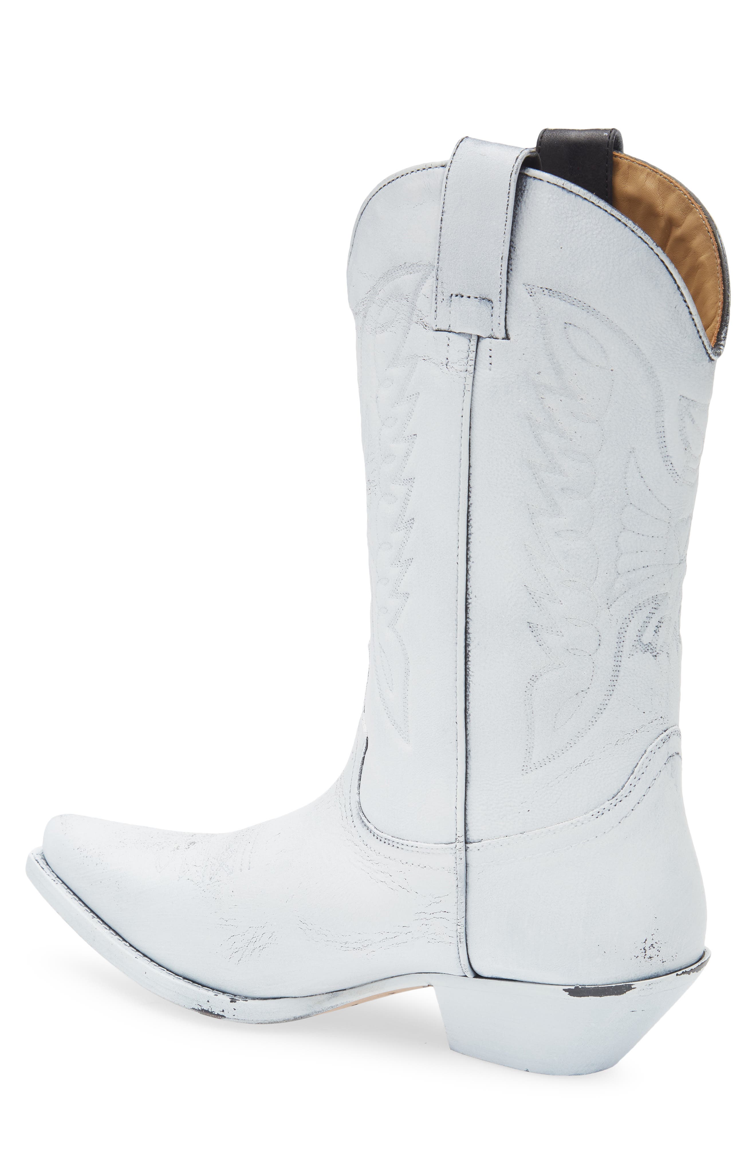 MM6 Maison Margiela Painted Cowboy Boot, Alternate, color, 