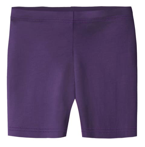 Girls 100% Soft Cotton Bike Shorts