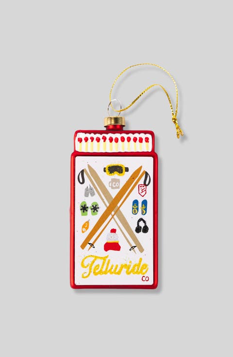 Matchbook Ornament - Telluride