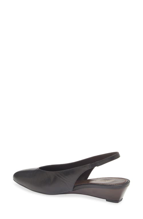 Jeffrey Campbell Snoop Slingback Wedge Pump In Black