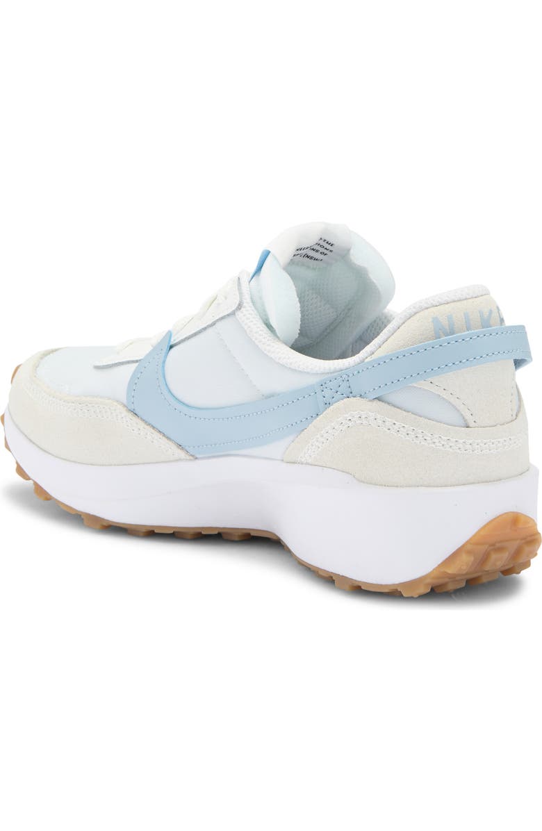 Nike Waffle Debut Sneaker, Alternate, color, Platinum Tint/ Blue-White