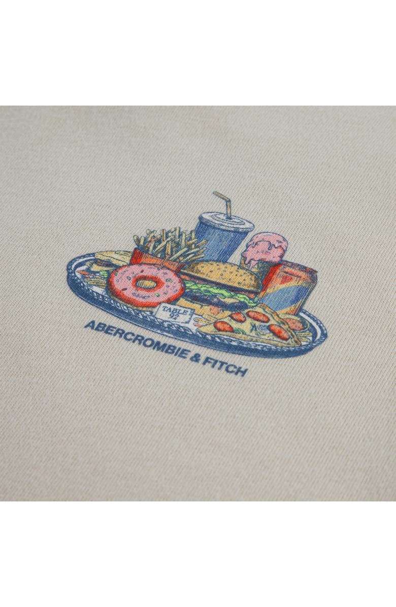 abercrombie kids Kids' Room Service Graphic T-Shirt, Alternate, color, Oatmeal