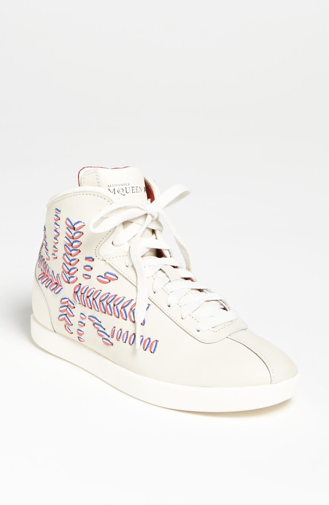 Alexander McQueen PUMA 'Medius' Sneaker, Main, color, WHITE