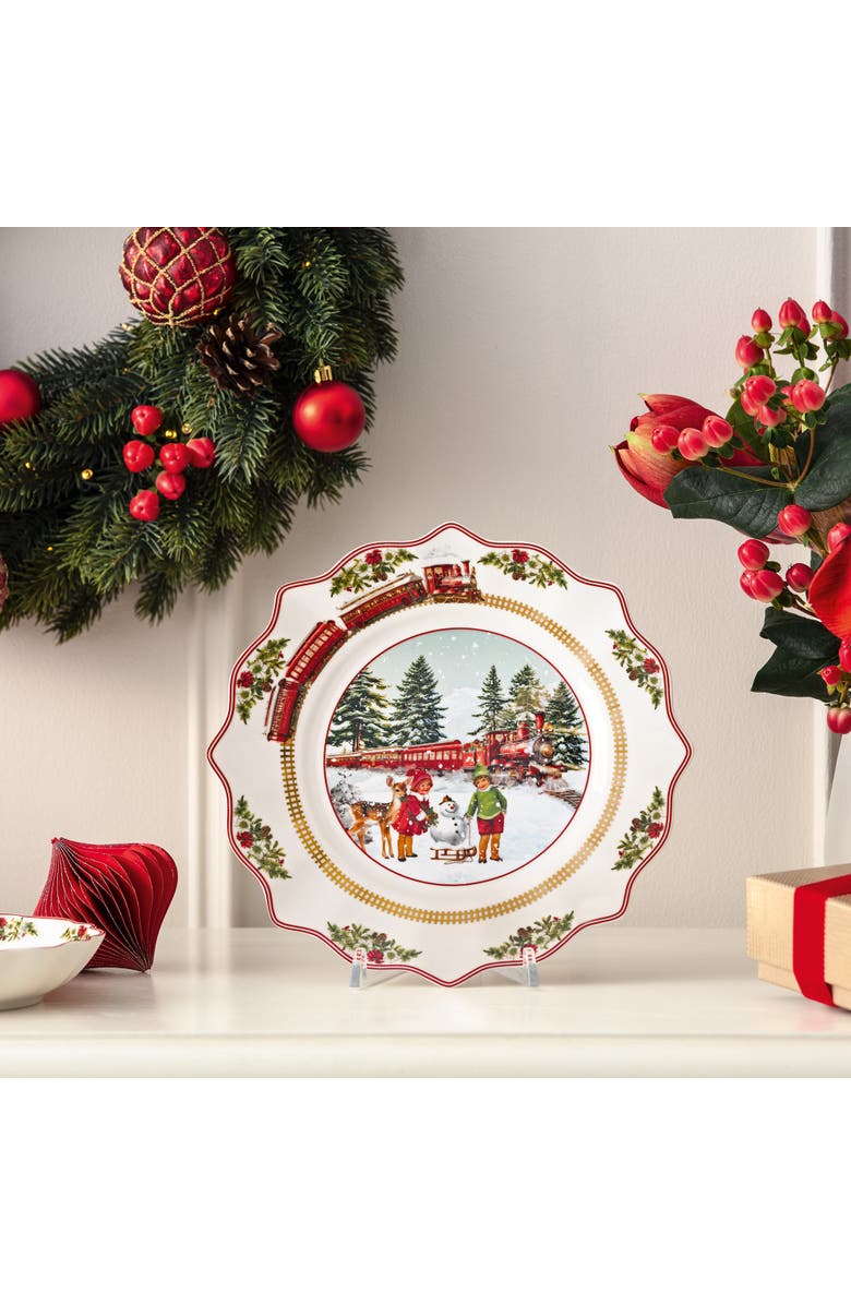 Villeroy & Boch Annual Christmas Edition Salad Plate 2025, Alternate, color, Multi