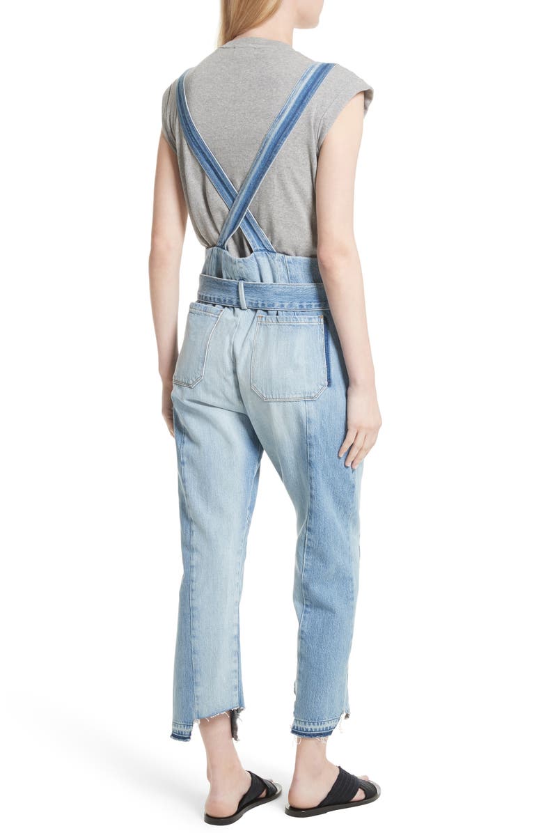 FRAME Nouveau Le Mix Overalls, Alternate, color, 