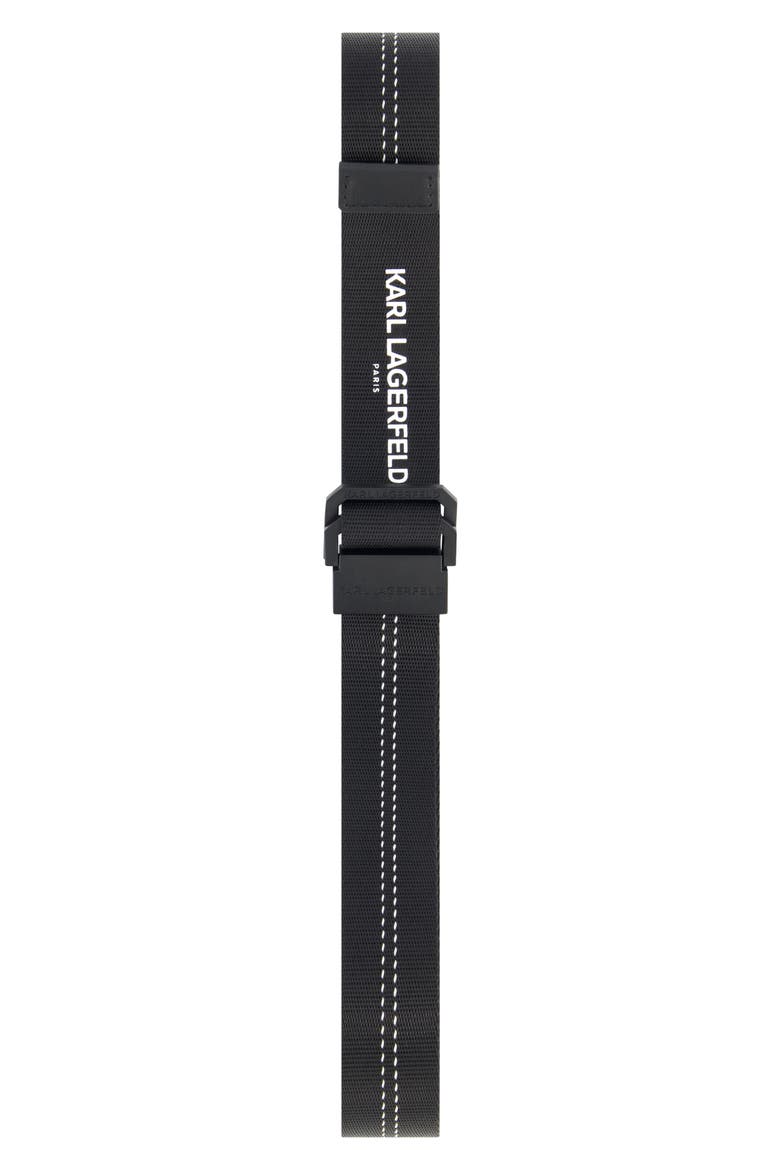 Stitch Logo Belt, Alternate, color, BLACK
