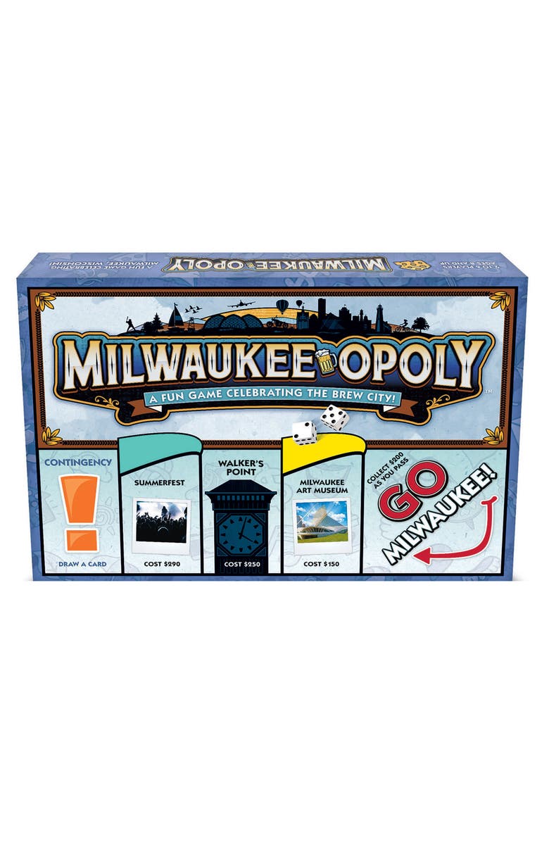 Late for the Sky Milwaukeeopoly Monopoly Board Game, Alternate, color, Multicolored