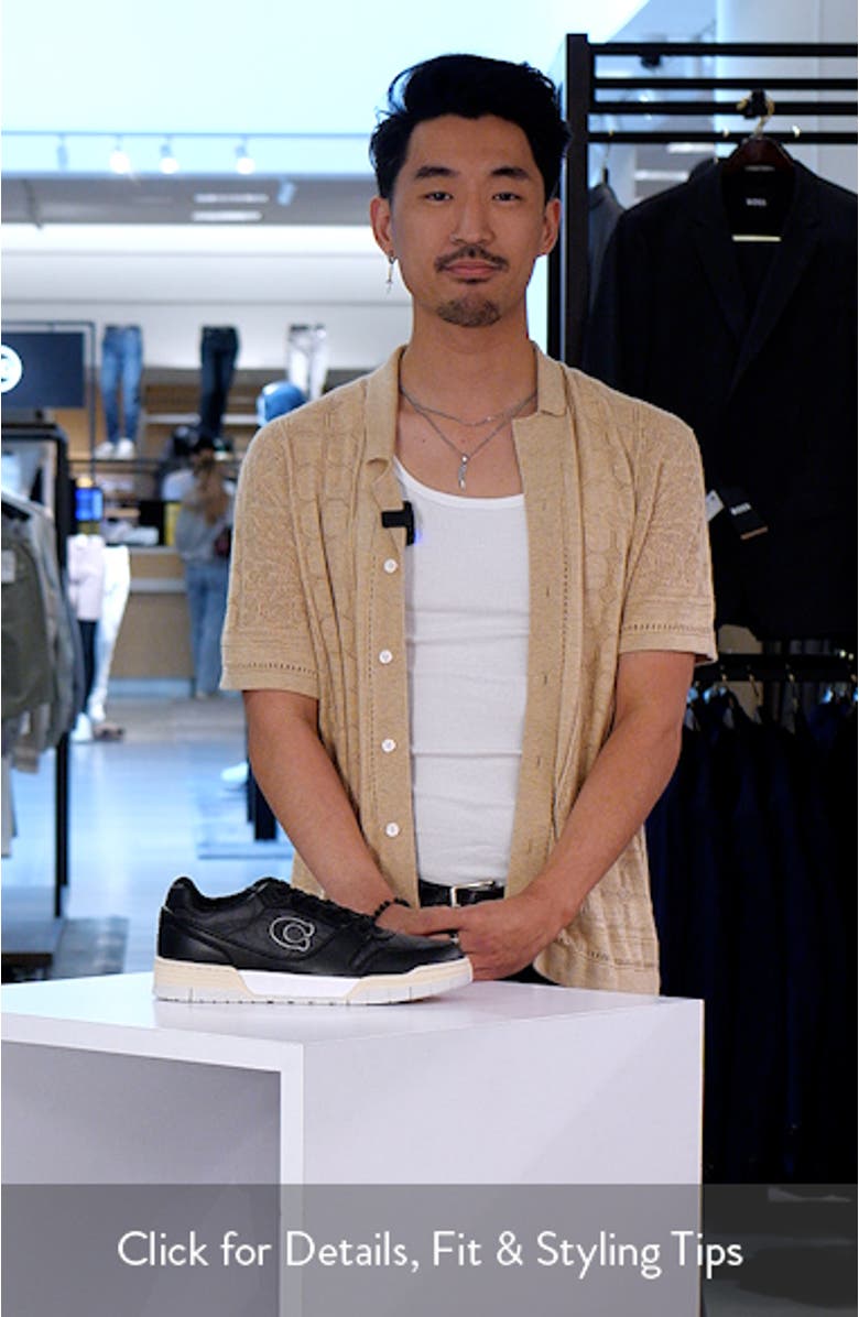 Soho Logo Low Top Sneaker, sales video thumbnail