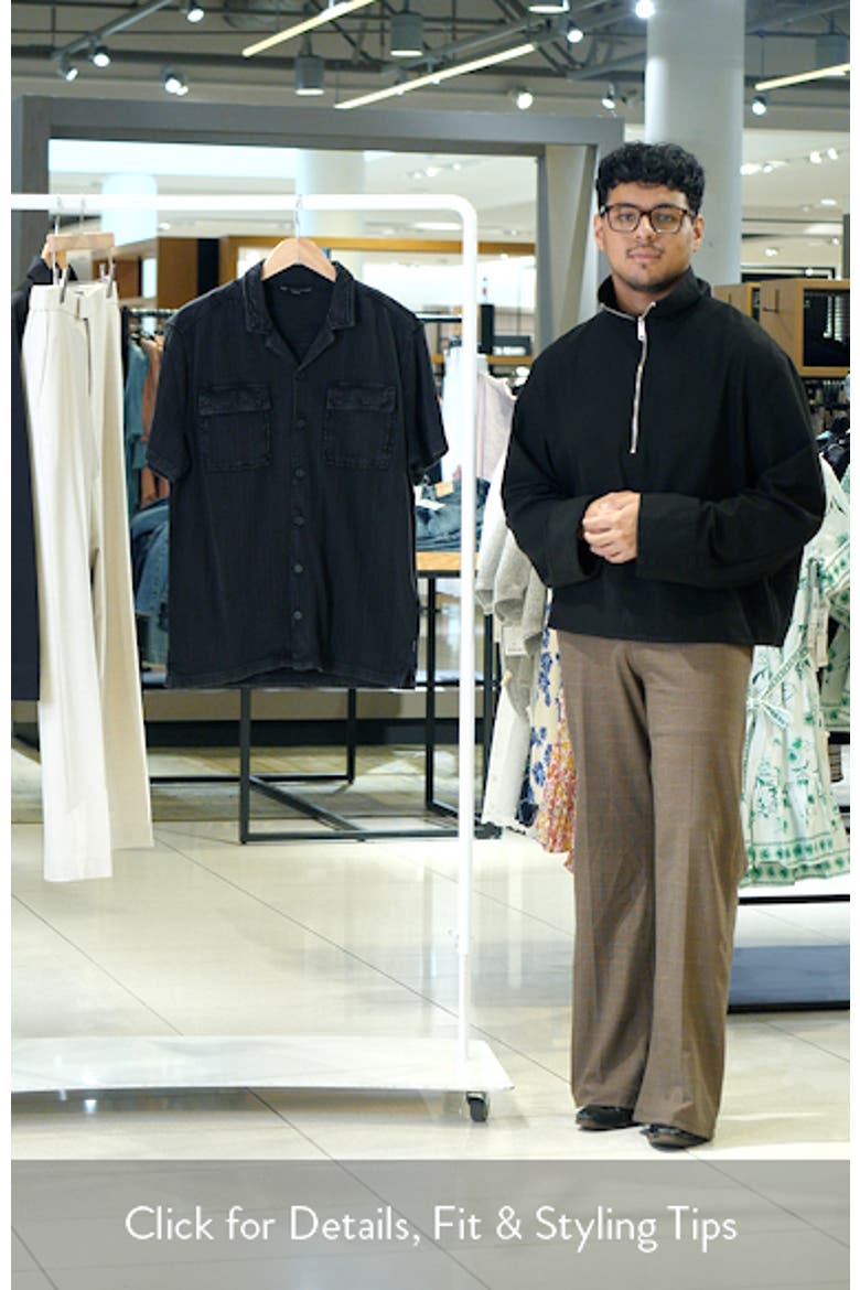 Amadora Organic Cotton Button-Up Camp Shirt video