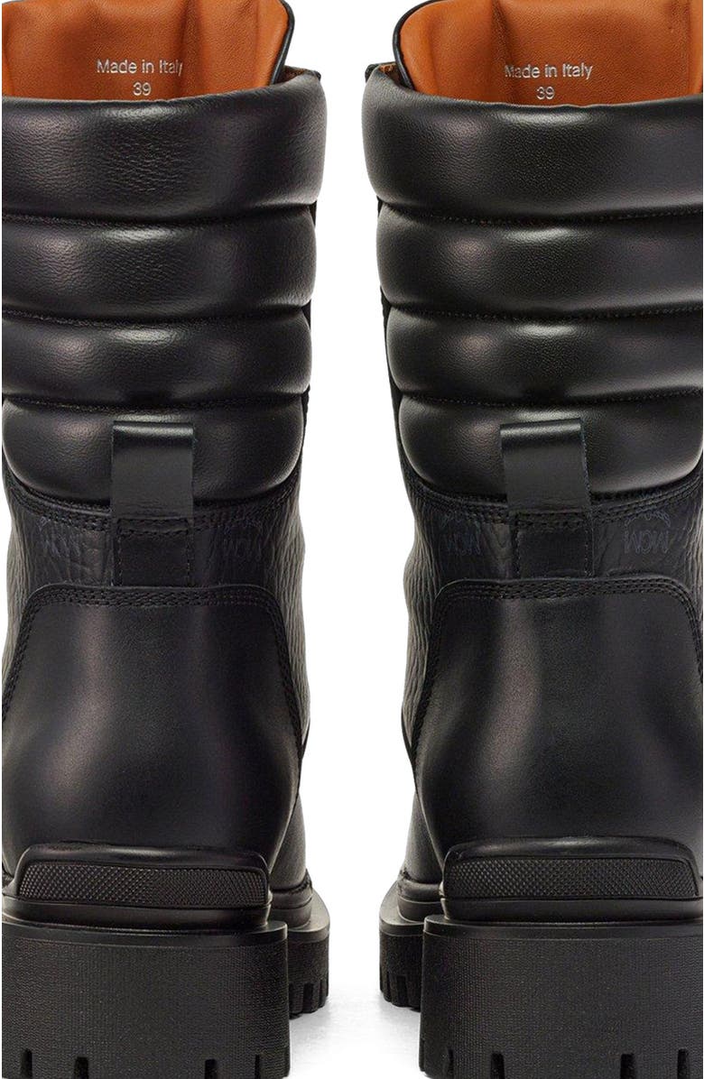 MCM Visetos Boots in Calf Leather, Alternate, color,