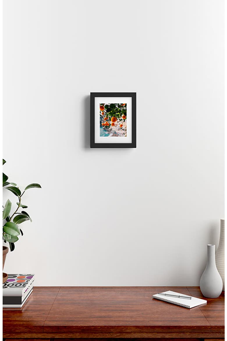 Alam Framed Wall Art, Alternate, color, ORANGE