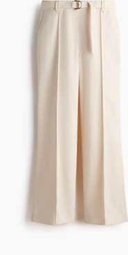 H&M Flared Belted Trousers
