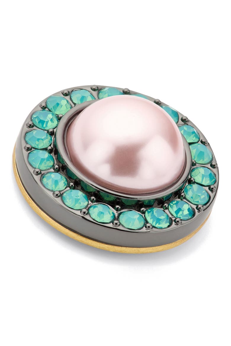 Octavia Faux Pearl Stud Earrings, Alternate, color, MULTI