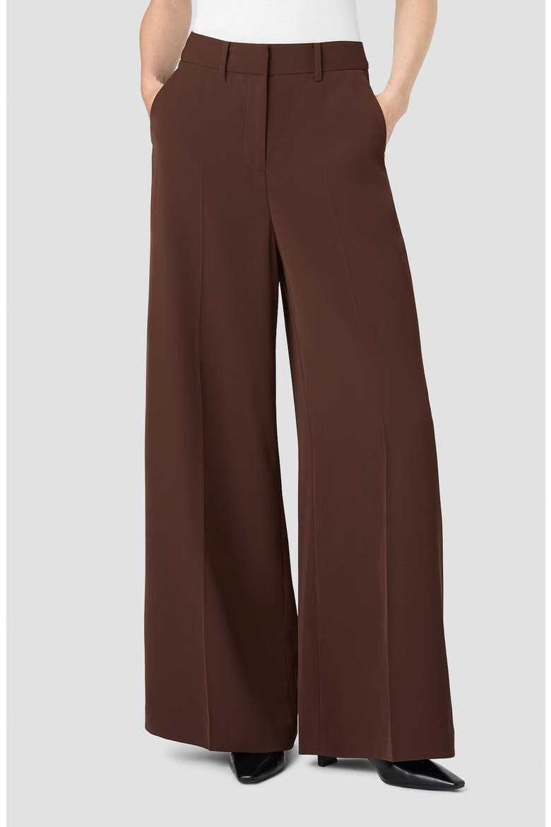 Harry High Waist Suit Pants, Main, color, COCOA BROWN