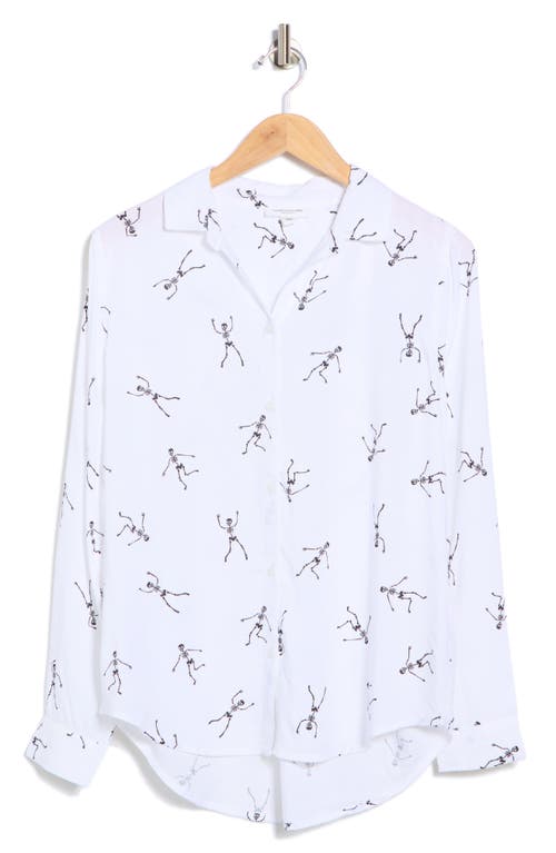 Beachlunchlounge Kayden Button-up Shirt In White