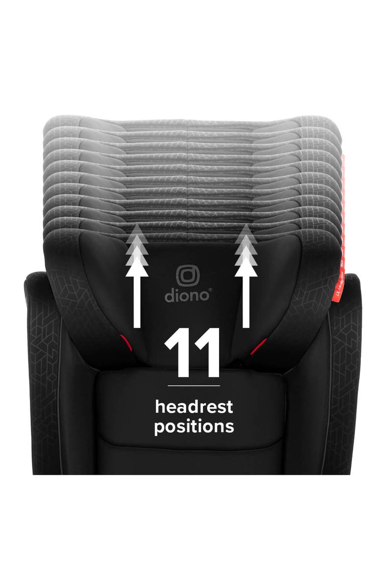 Monterey XT Expandable Highback Booster Car Seat, Alternate, color, BLACK