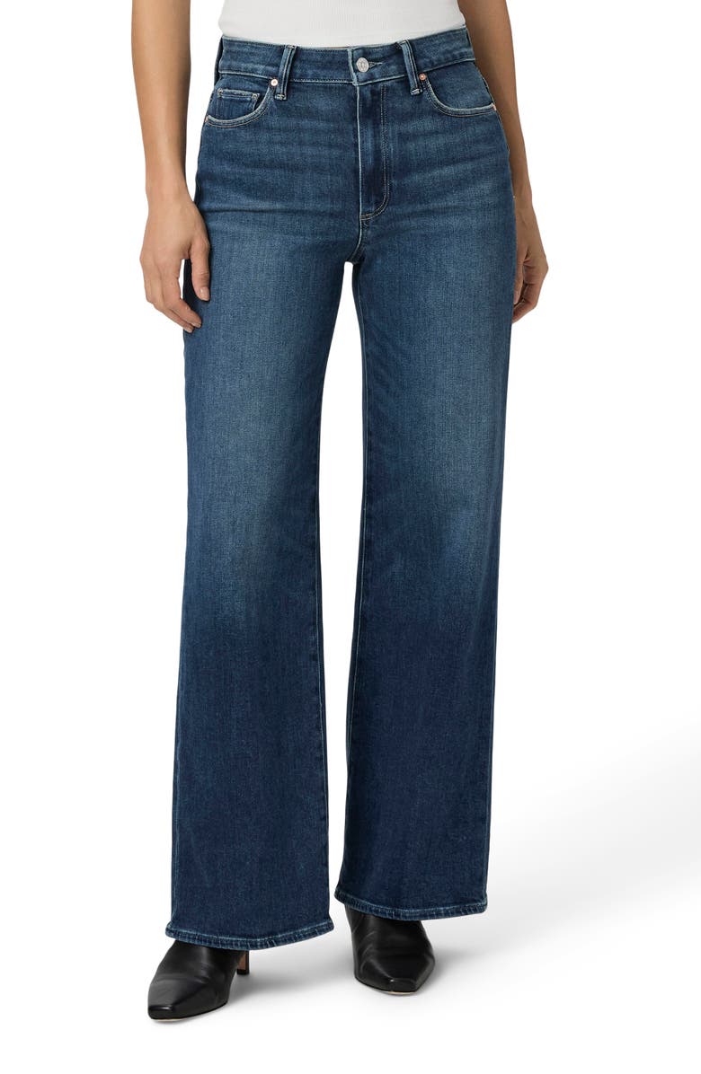 PAIGE Anessa High Waist Wide Leg Jeans, Main, color, 