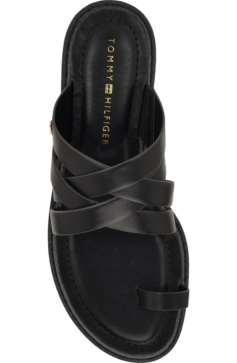 Tommy Hilfiger Benett Sandal, Alternate, color, Black