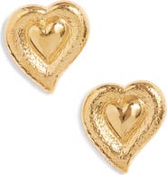 FRASIER STERLING Praque Heart Shaped Earrings