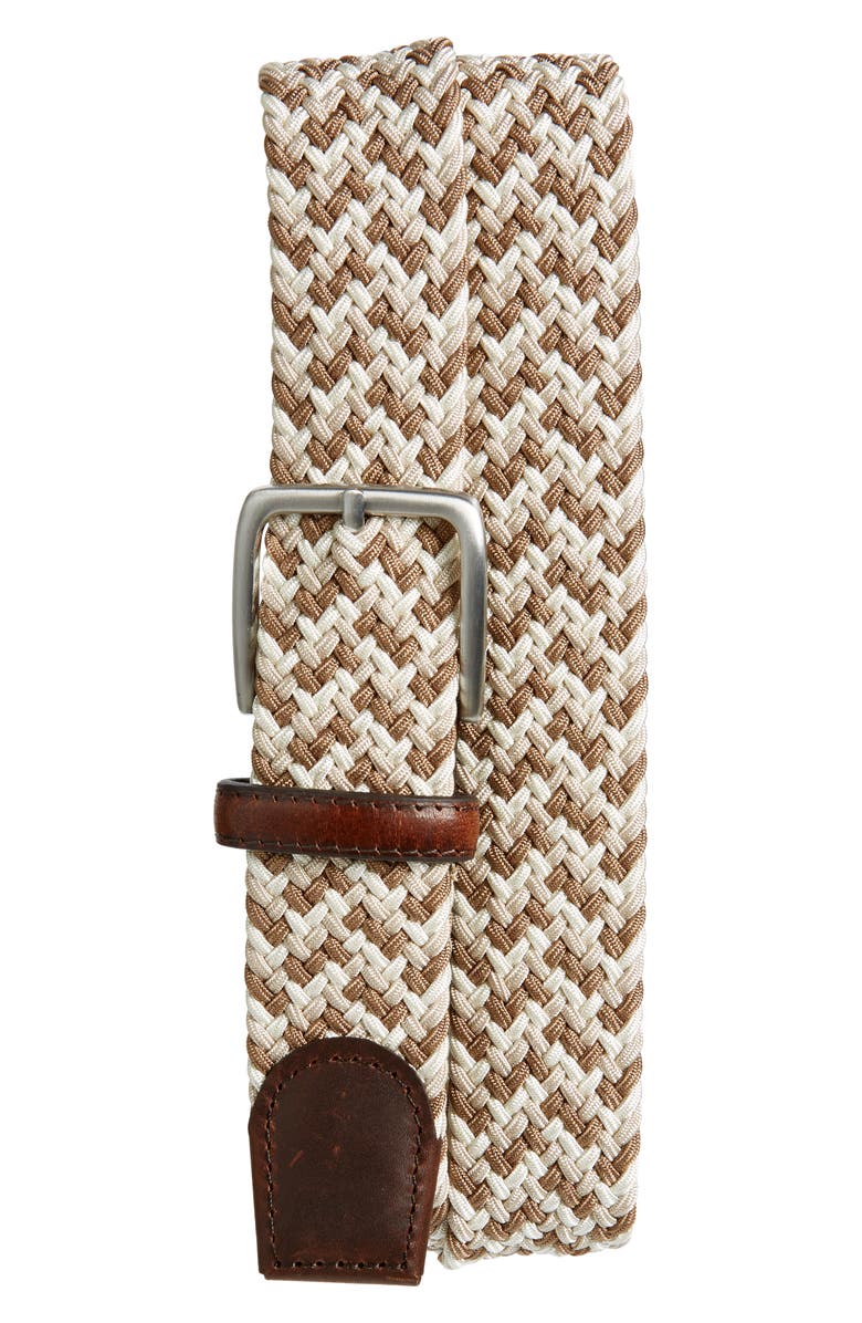 Nordstrom Braided Stretch Belt, Main, color,
