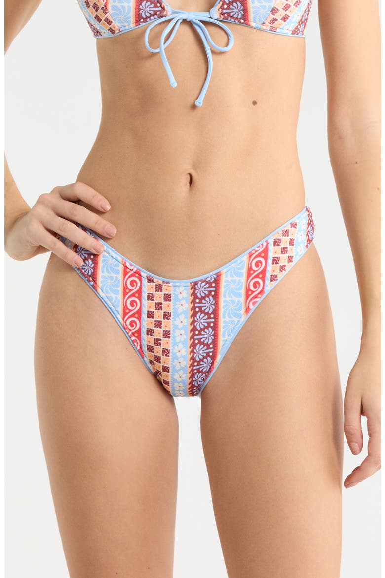 Coastal Instinct Bikini Bottoms, Main, color, BLUE MULTI