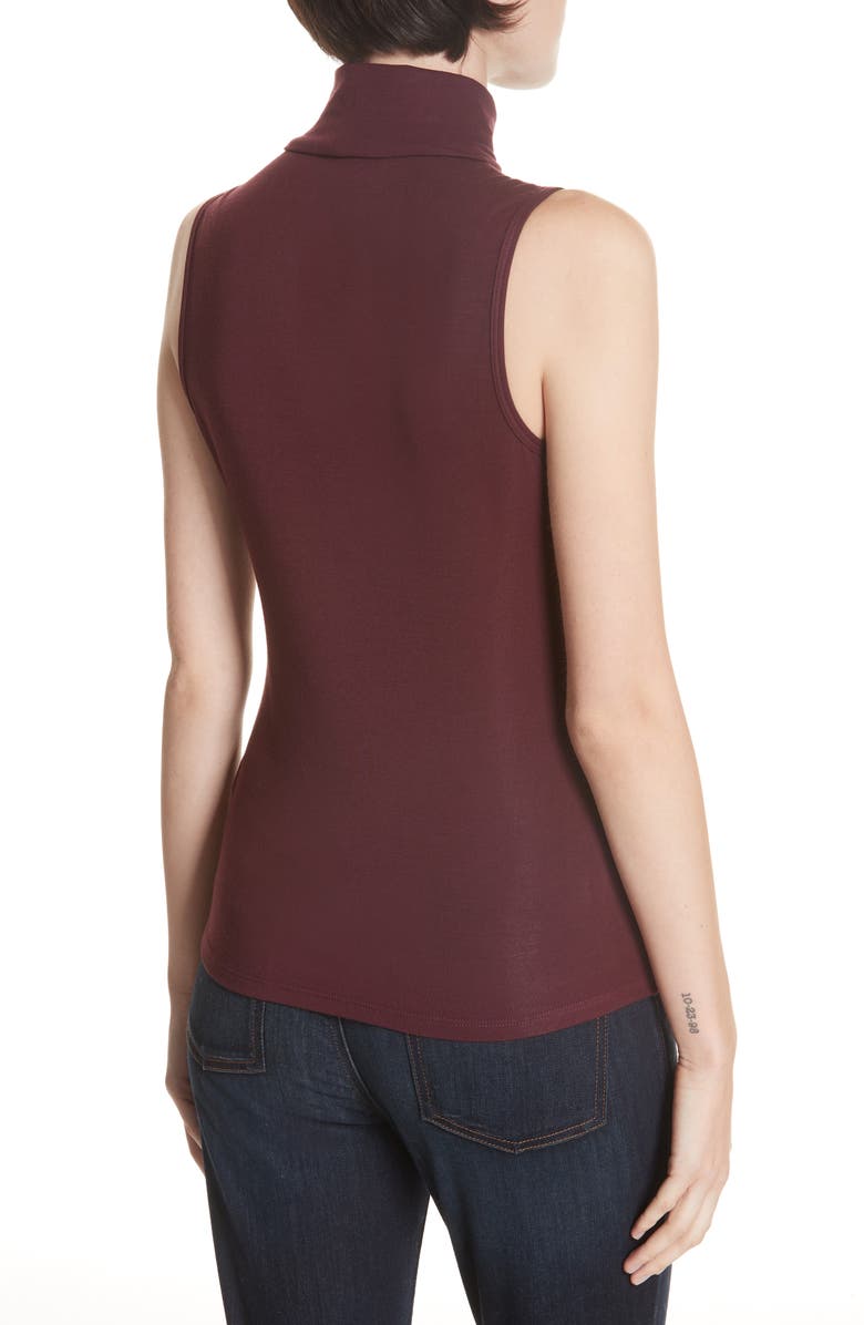 Theory 'Wendel' Sleeveless Turtleneck Top, Alternate, color,