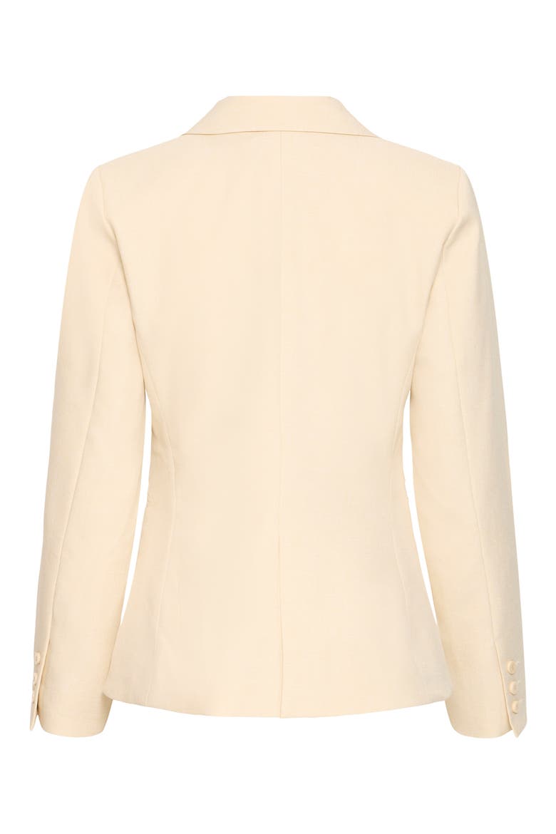 Ihlexi One-Button Blazer, Alternate, color, BIRCH MELANGE