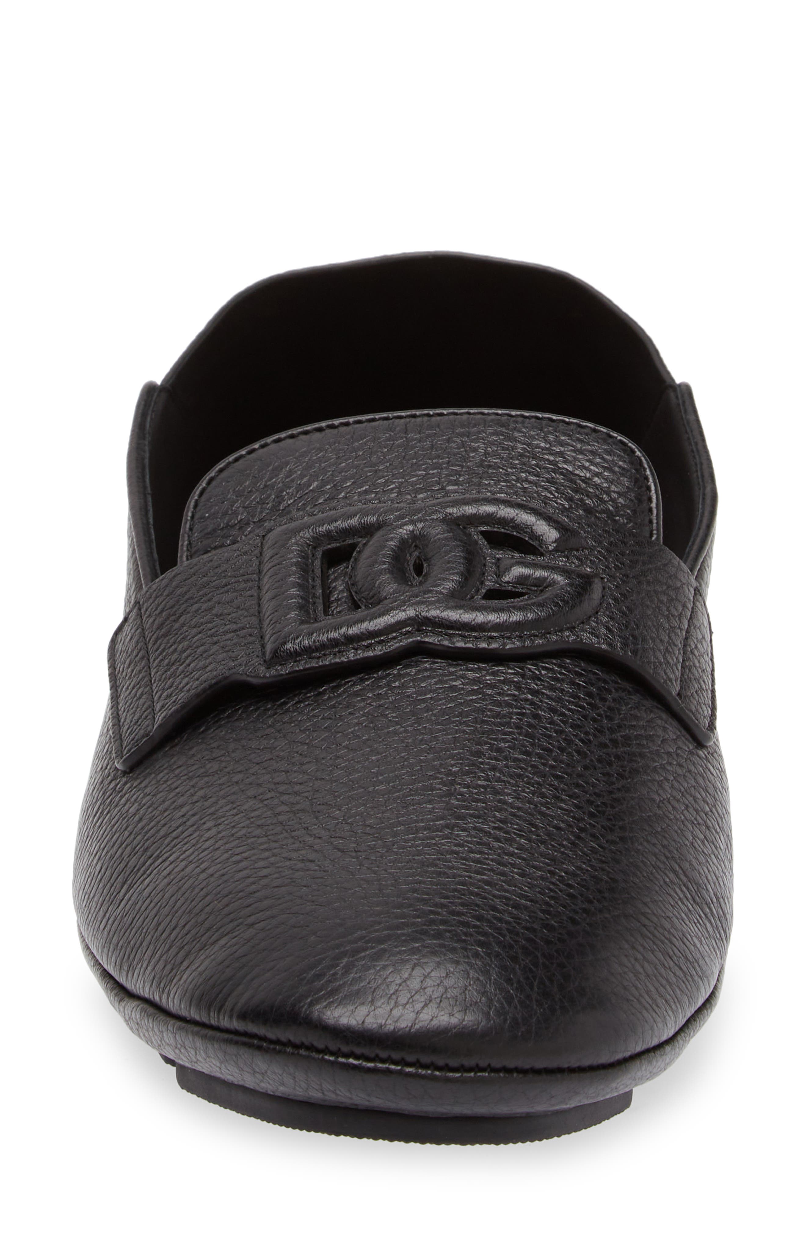 Dolce&Gabbana DG Driving Shoe, Alternate, color, Nero