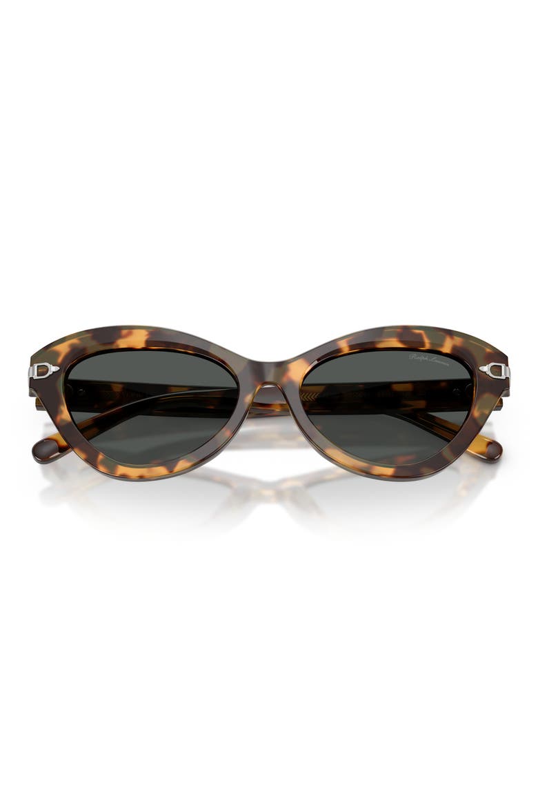 RL8236U 54mm Cat Eye Sunglasses, Alternate, color, SPOTTY HAVANA / GREY