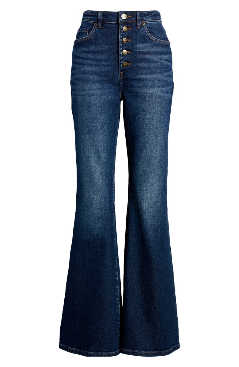 Lee High Waist Flare Jeans, Alternate, color,