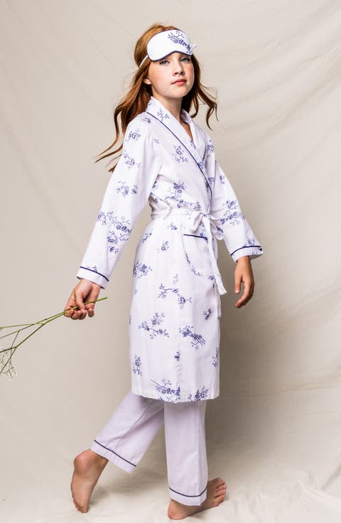 Kids' Indigo Floral Robe (Toddler, Little Kid & Big Kid)
