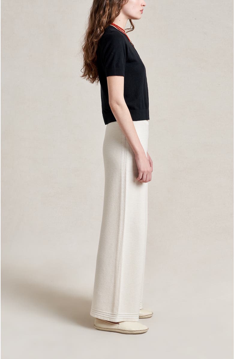 La Ligne Babs Pant, Alternate, color, Ivory