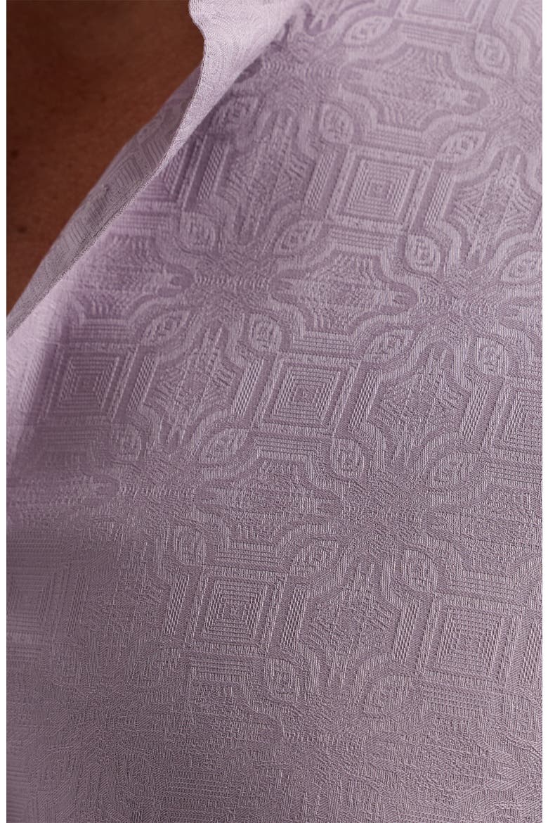 Odyssey Short Sleeve Woven Button-Up Shirt, Alternate, color, LILAC