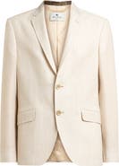 Etro Roma Jersey Tonal Stripe Cotton Sport Coat