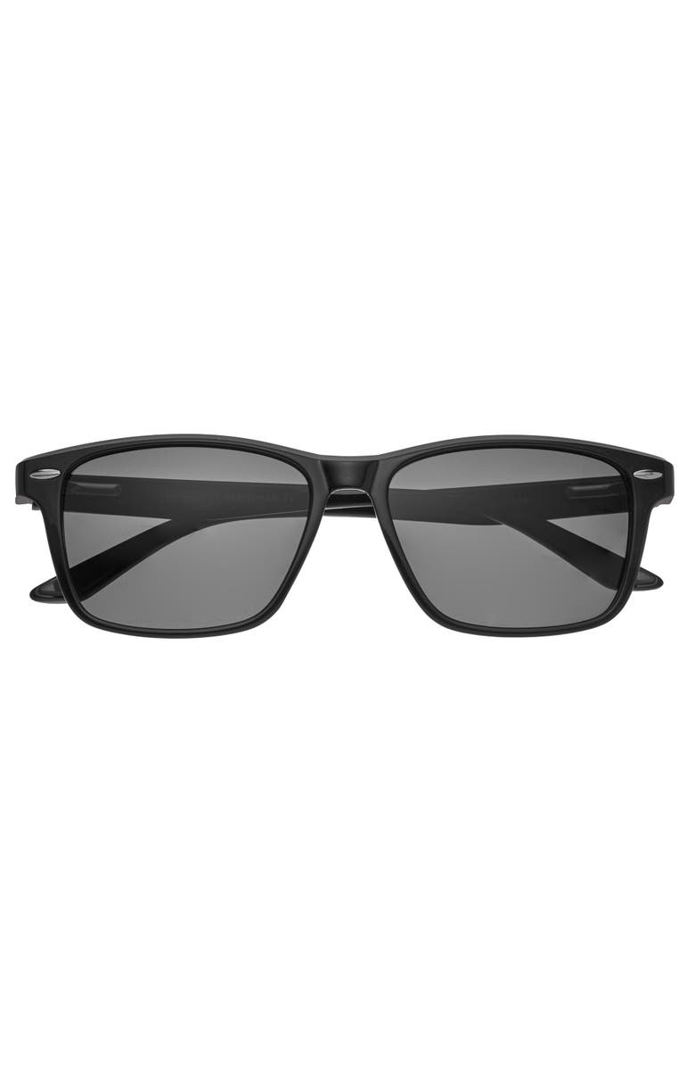 SIMPLIFY Wilder Polarized Sunglasses, Alternate, color, Black/Black