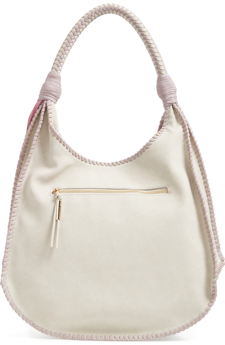 STEVEN by Steve Madden Faux Leather Hobo, Alternate, color,