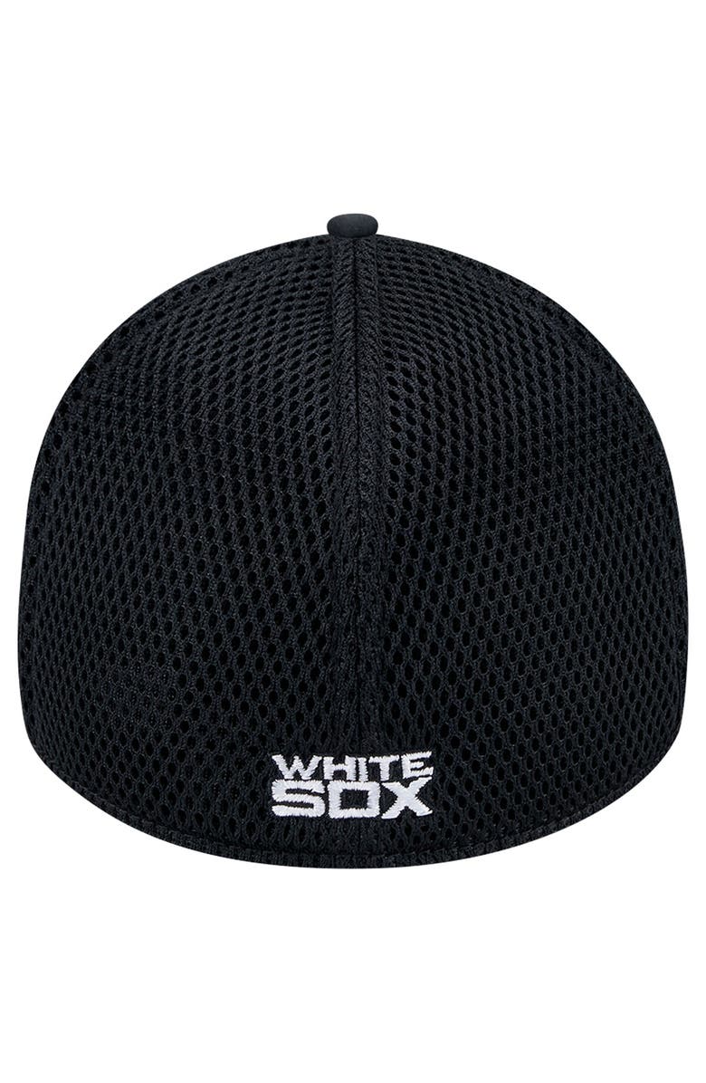 New Era Men's New Era Black Chicago White Sox Team Tone 39THIRTY Flex Hat, Alternate, color, Black