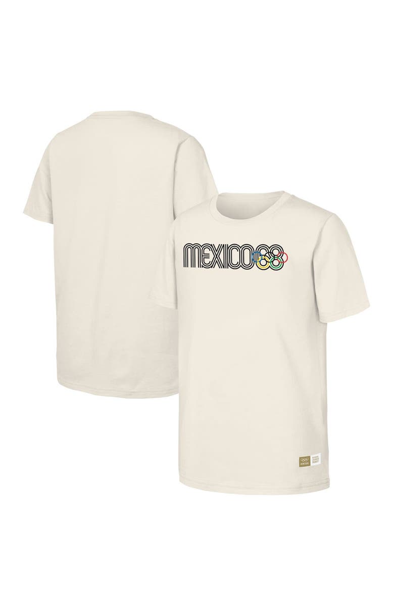 Outerstuff Men's  Natural 1968 Mexico Games Olympic Heritage T-Shirt, Alternate, color, 