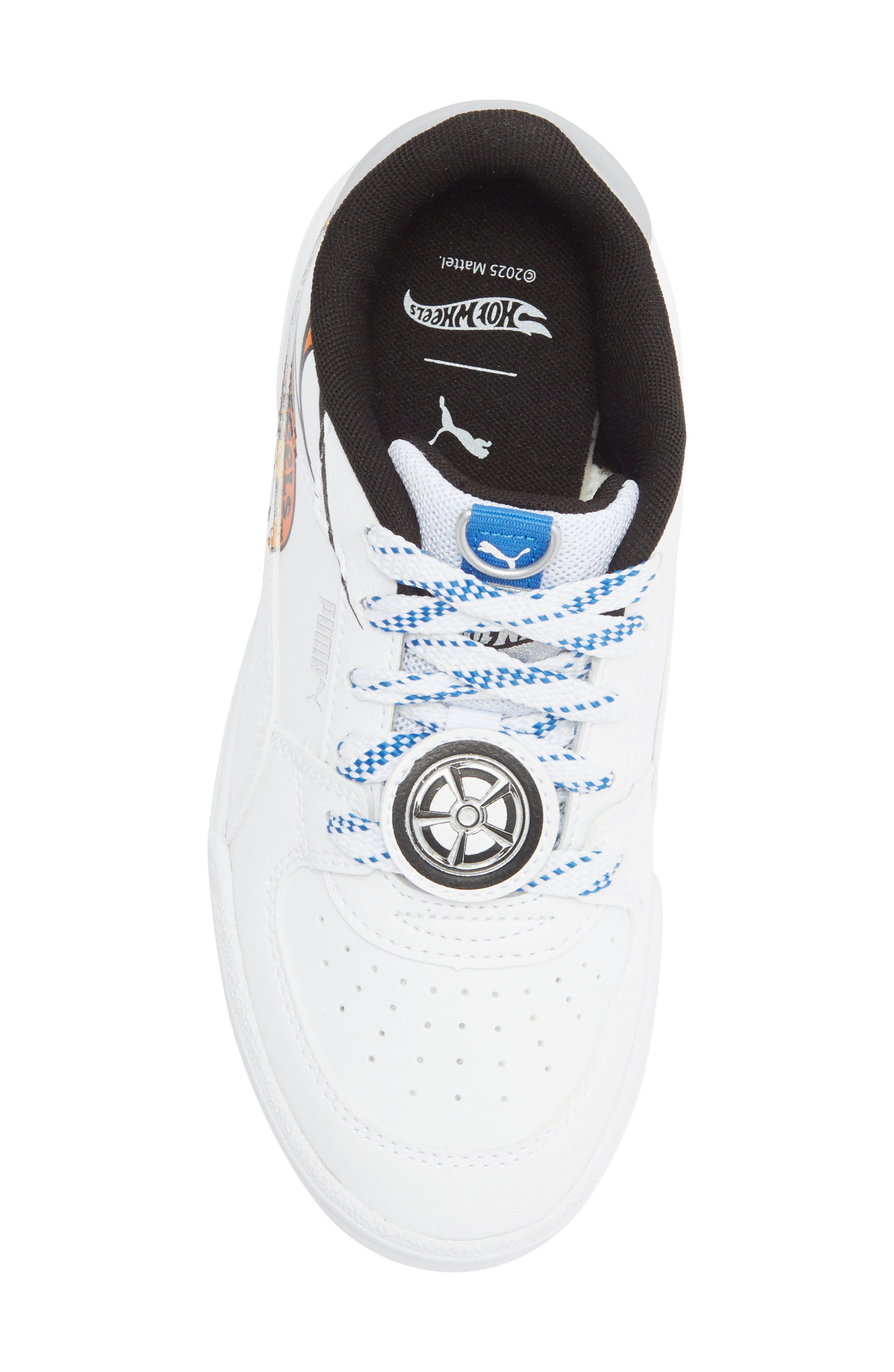 PUMA x Hot Wheels Kids' CA Pro Sneaker, Alternate, color, Puma White/ Puma Team