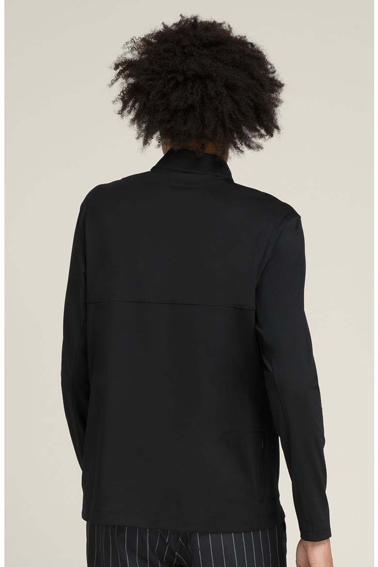 Elevate Performance Half Zip Pullover, Alternate, color, BLACK
