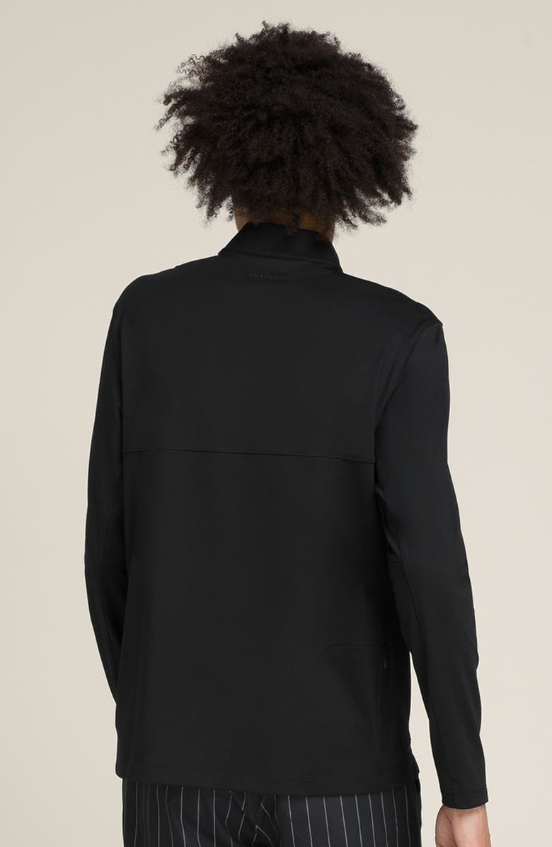 WILSON Elevate Performance Half Zip Pullover, Alternate, color, Black