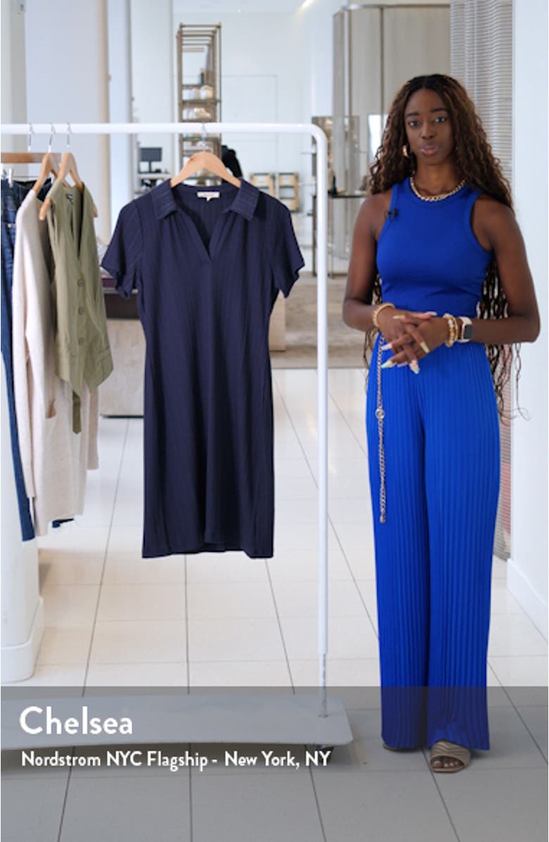 Rib Polo Minidress, sales video thumbnail