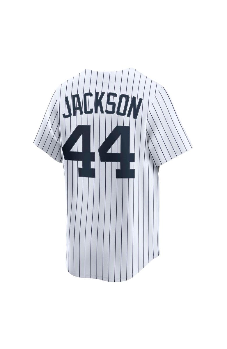 Nike Men's Nike Reggie Jackson White New York Yankees Throwback Cooperstown Collection Limited Jersey, Alternate, color, White