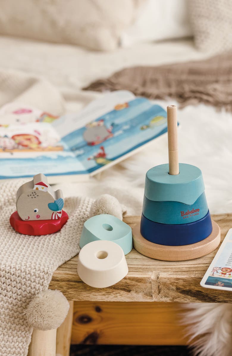 Bababoo and friends<sup>®</sup> Wilma Whale Stacking Toy, Alternate, color, Blue