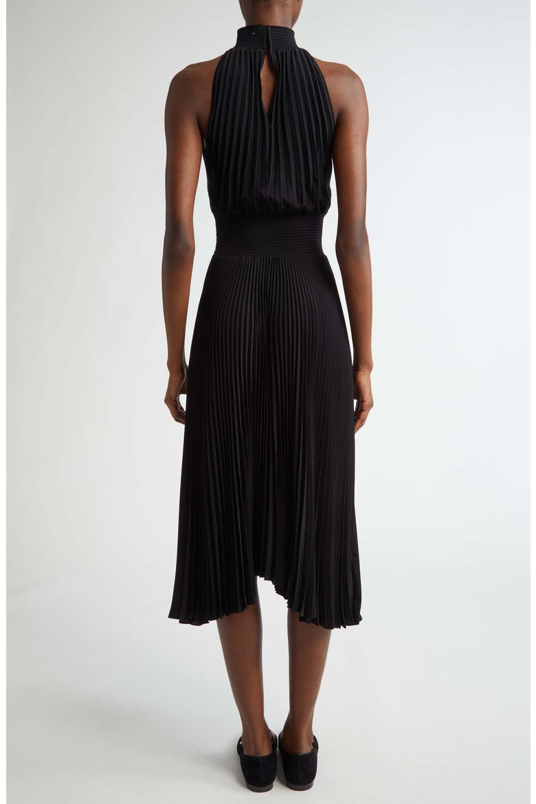 Renzo Sleeveless Dress, Alternate, color, BLACK