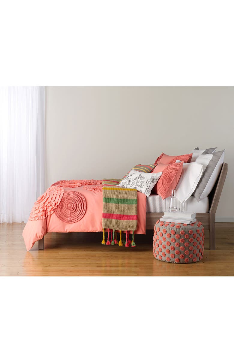 NORDSTROM AT HOME 'Tufted Spots' Pouf, Alternate, color,