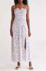 Lovestitch Tie Keyhole Maxi Dress
