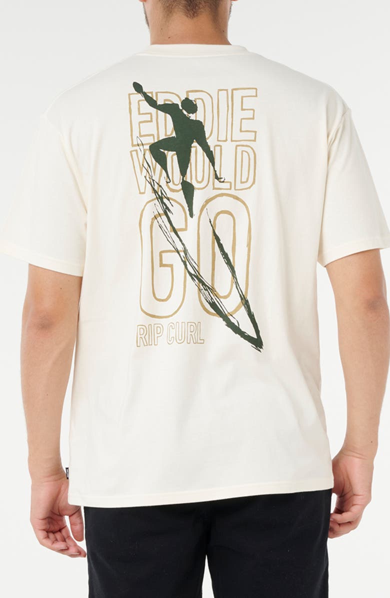 Rip Curl Eddie Would Go Petro Graphic T-Shirt, Alternate, color, Bone