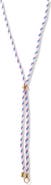 Brook and York Kai Paracord Lariat Necklace