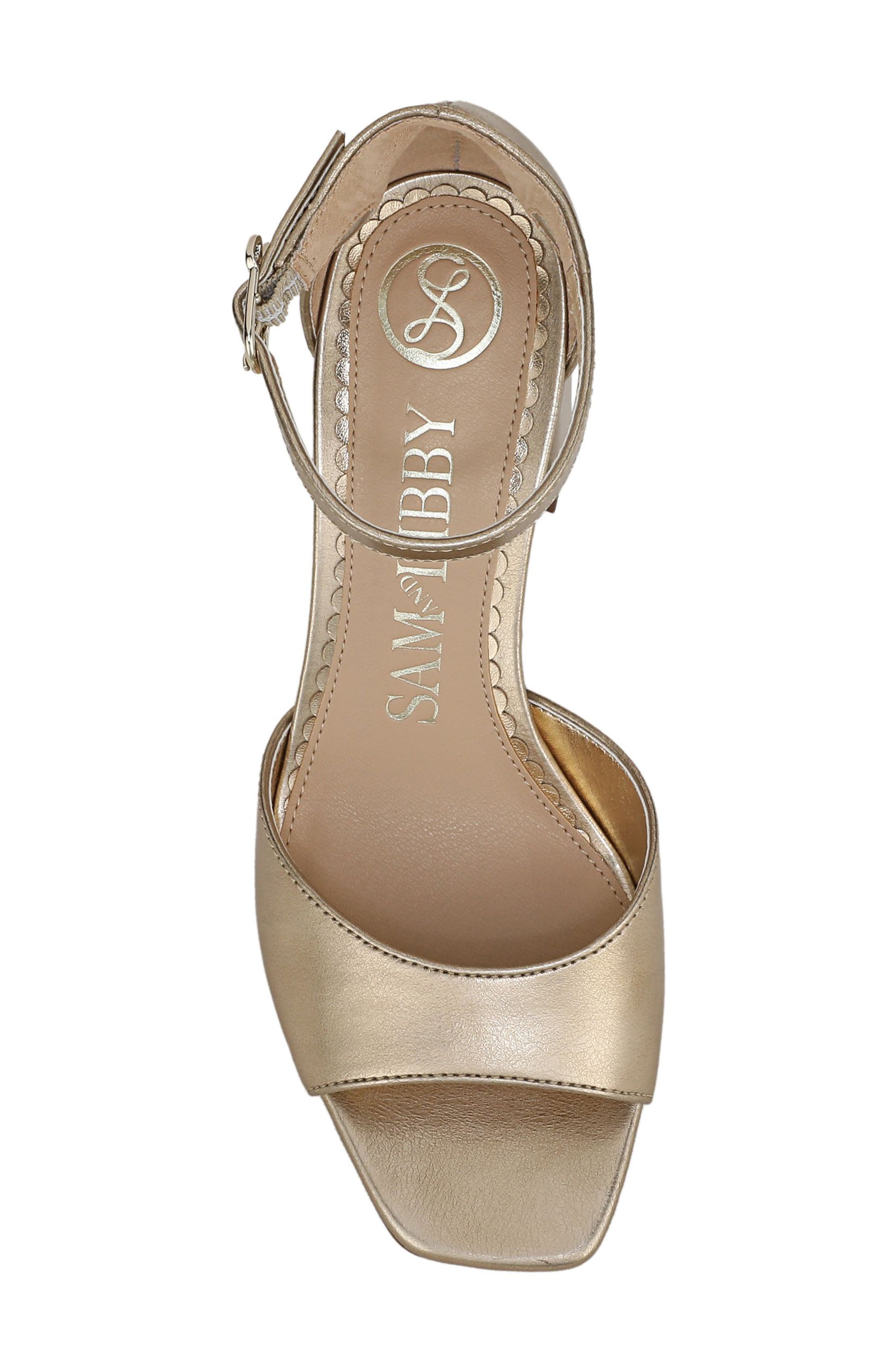 Lenanne Sandal, Alternate, color, SOFT GOLD